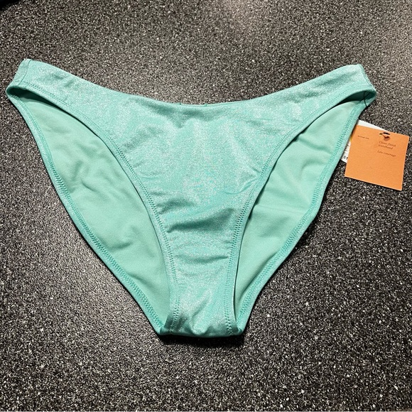 NWT Shade & Shore Mint Green Color Bikini Bottom (L) - Picture 2 of 6
